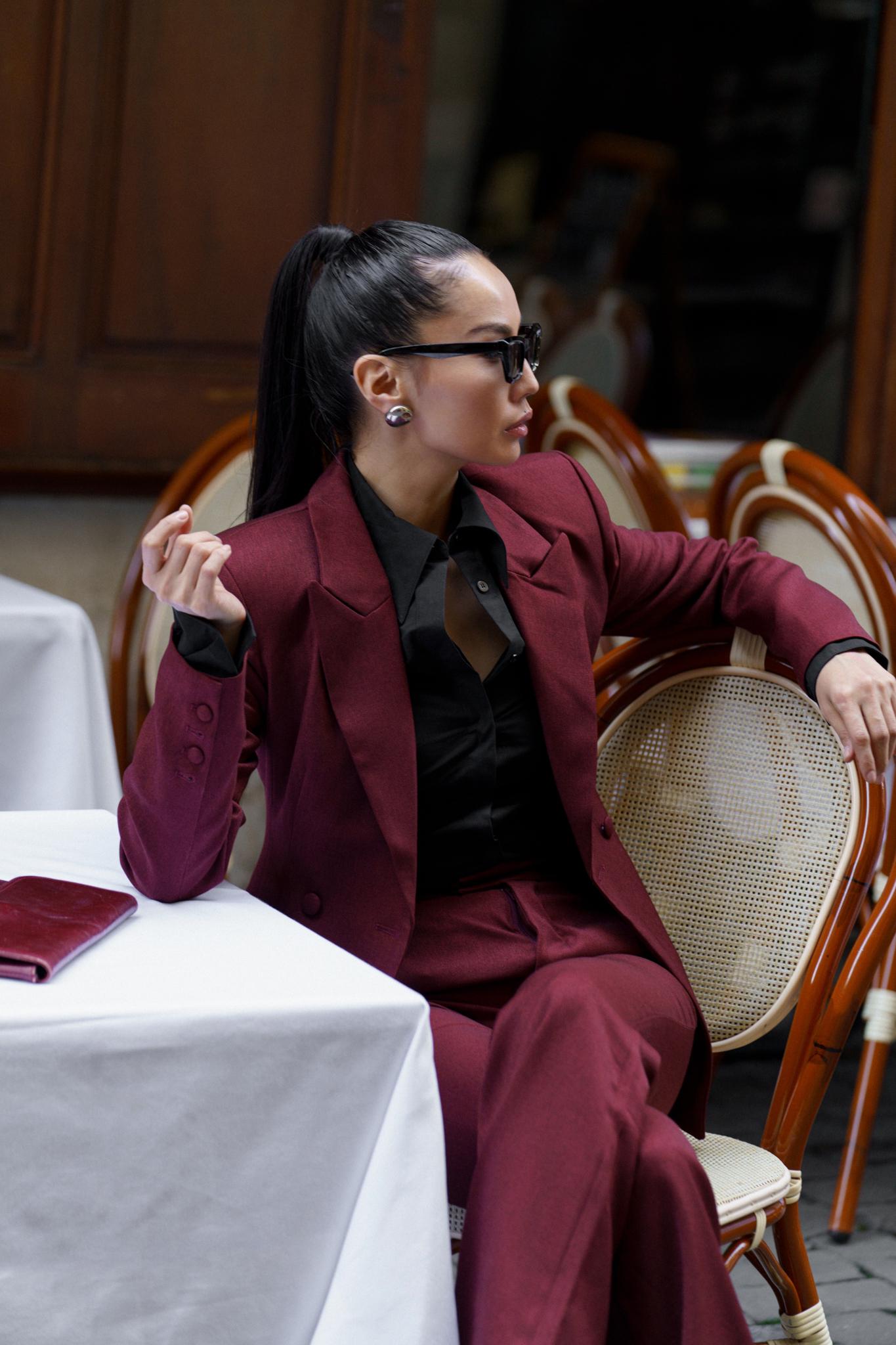 2412: Burgundy Pants